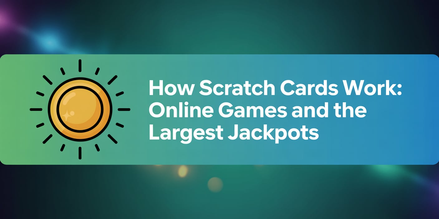 How Scratch Cards Work: Online Games and the Largest Jackpots